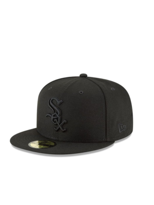 Gorra New Era 59 Fifty Chicago White Sox MLB Triple Negro