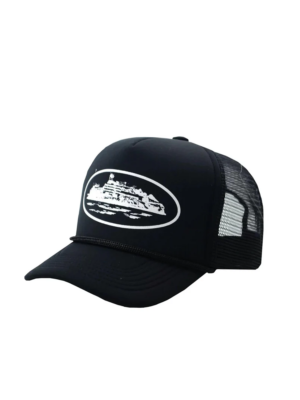 Gorra Corteiz OG Island Trucker Negro
