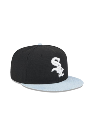 Gorra New Era 59 Fifty Chicago White Sox Denim Negro