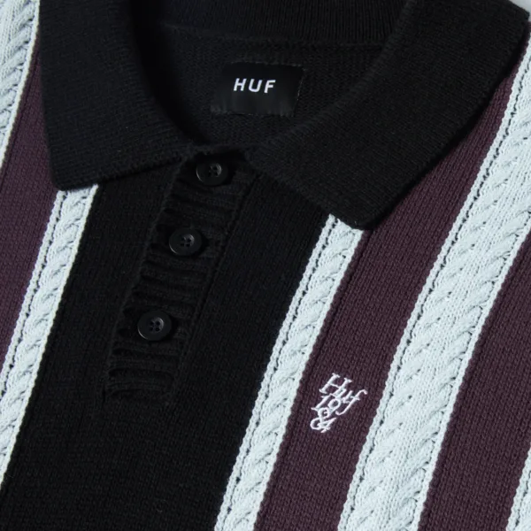 Sweater HUF Cambridge Negro