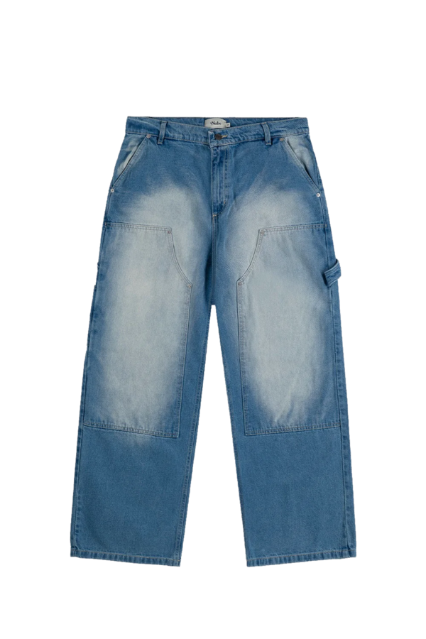 Pantalon Nube Double Knee Light Washed