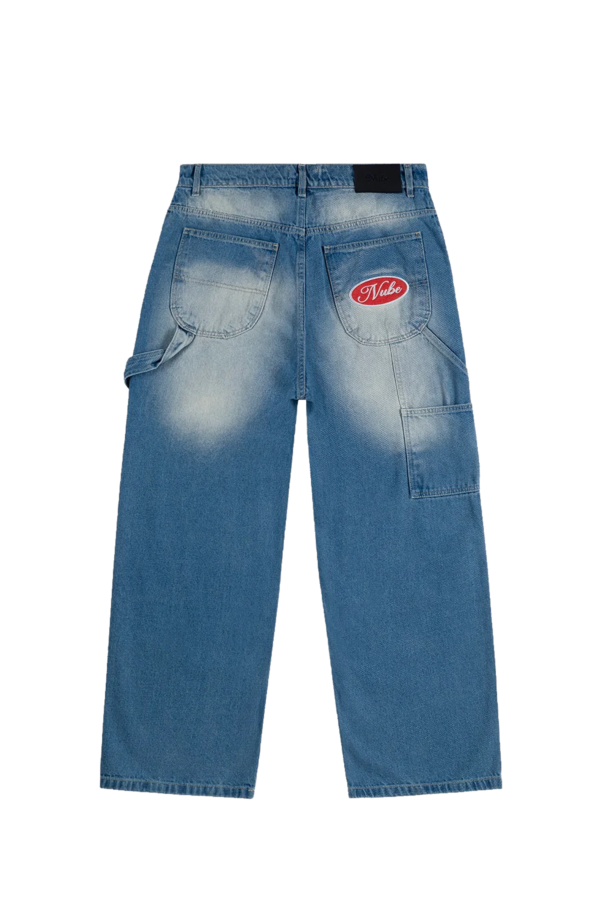Pantalon Nube Double Knee Light Washed