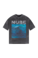 Polera Nube Cloud Ocean Washed Black