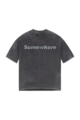 Polera Nube Cloud Ocean Washed Black