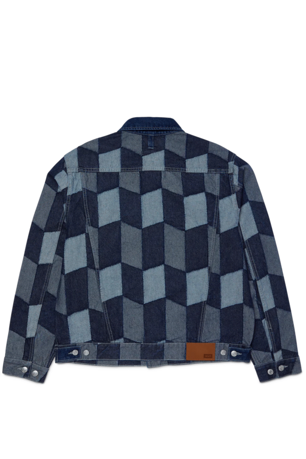 Chaqueta HUF Patchwork Denim Jacket Azul
