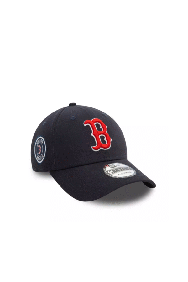 Gorra New Era 9Forty Boston Red Sox MLB Side Patch Azul Marino