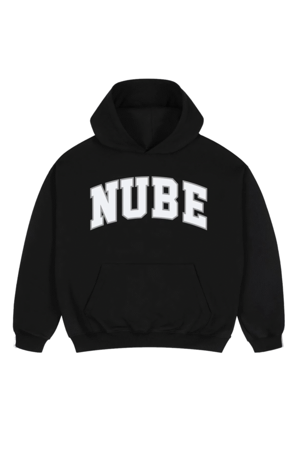 Poleron Nube Varsity Negro