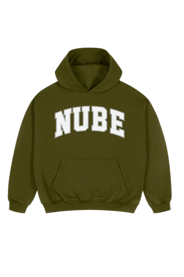 Poleron Nube Varsity Olivo