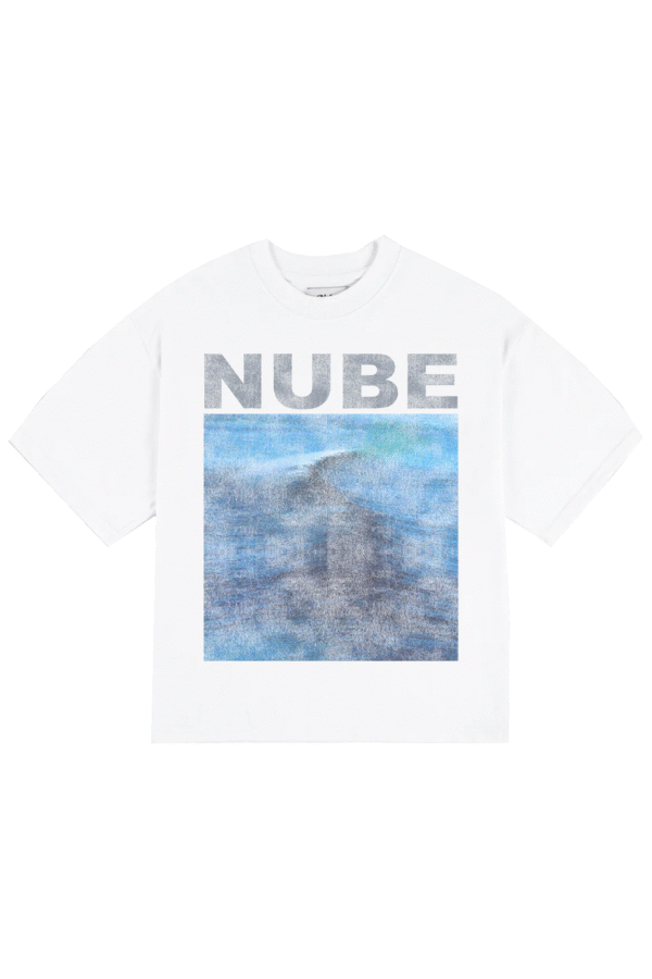Polera Nube Cloud Ocean Blanca