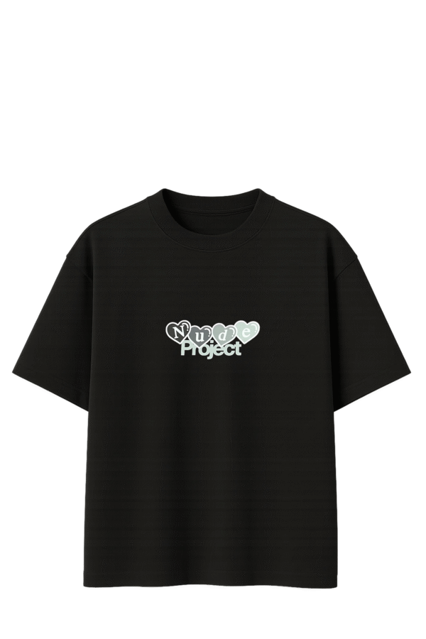 Polera Nude Project Homies <3 Black