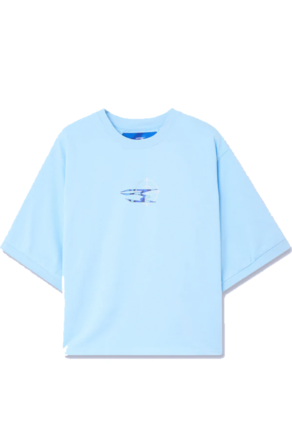 Polera NoEmotions Camo Tee Sky