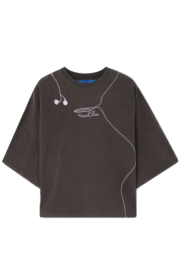 Polera NoEmotions Uncool Gris Oscuro