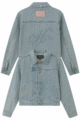 Chaqueta Nude Project Trucker Denim Celeste