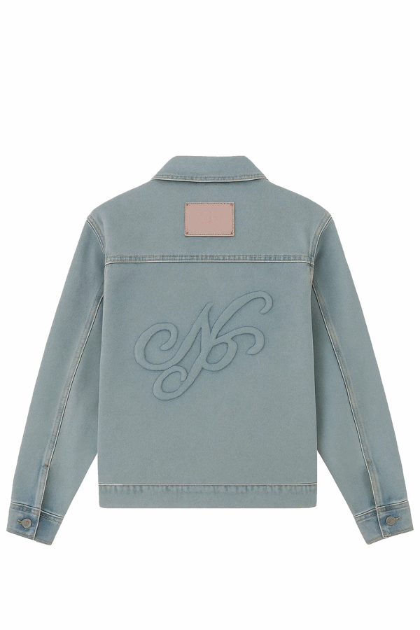 Chaqueta Nude Project Trucker Denim Celeste