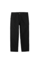 Pantalon Carhartt WIP Single Knee Negro