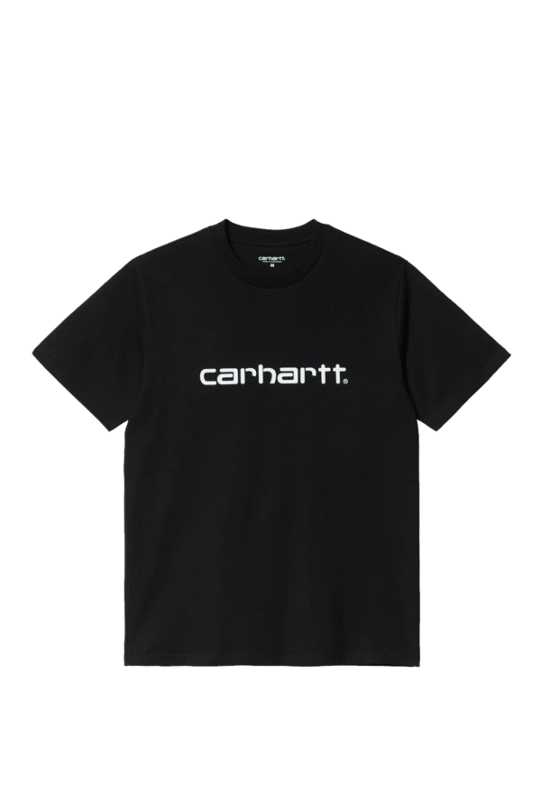 Polera Carhartt Wip Script S/S Negra