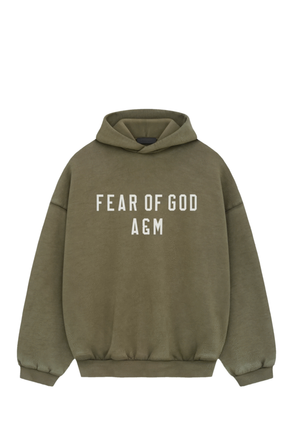 Poleron Fear of God Essentials Heavy Fleece Military