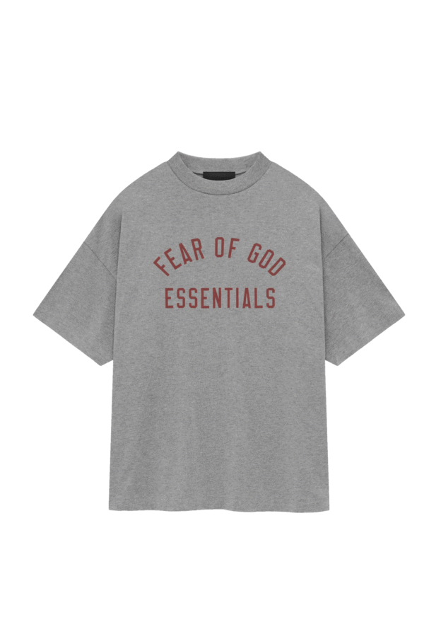 Polera Fear of God Essentials Jersey Crewneck Grey